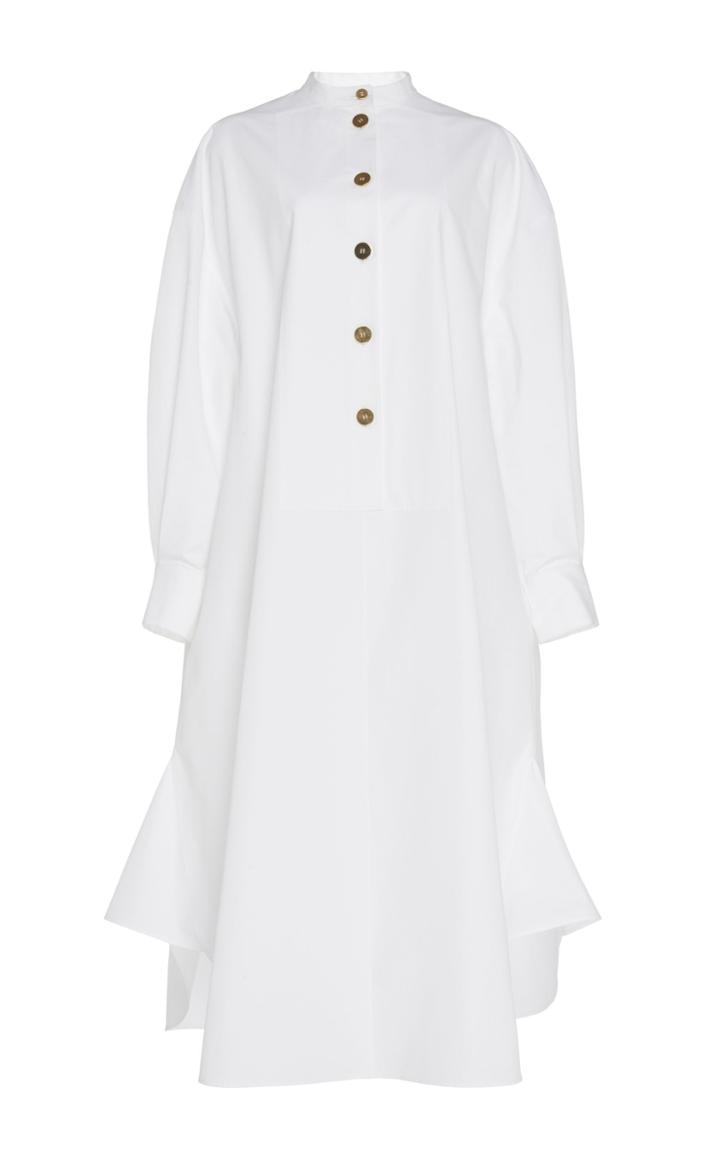 Maison Rabih Kayrouz Oversized Poplin Midi Dress