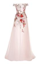 Georges Hobeika Off The Shoulder Floral Gown