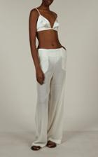 Moda Operandi La Collection Calypso Wool Wide Leg Pants