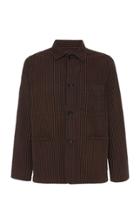 Officine Gnrale Chore Striped Cotton Jacket