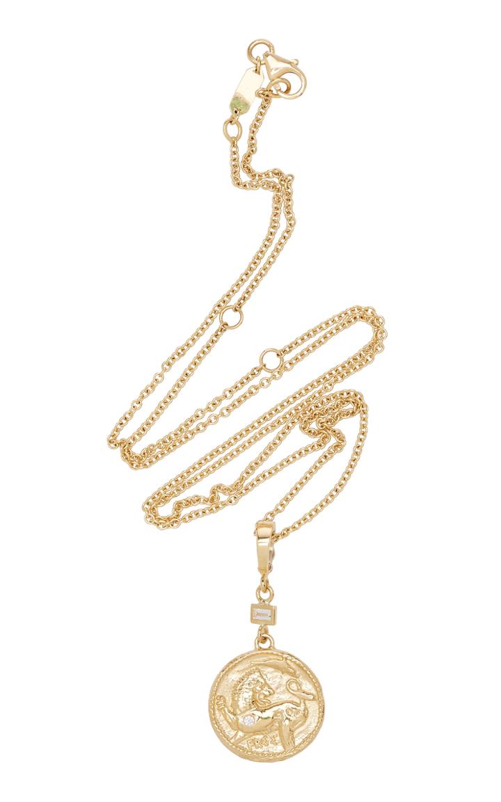 Azlee Animal Kingdom 18k Gold And Diamond Necklace