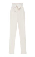 Sally Lapointe Stretch Wool-blend High-rise Pants