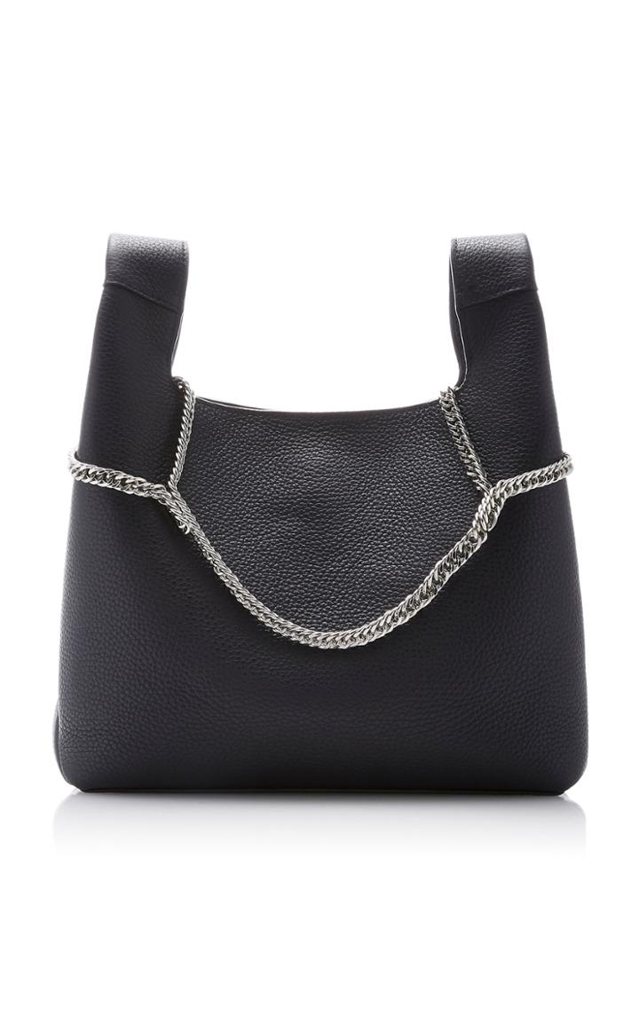 Hayward Pebbled Leather Chain Bag