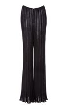 Rosetta Getty Wide-leg Pleated Jersey Palazzo Pants