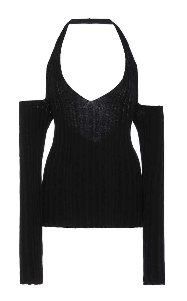 Moda Operandi Paris Georgia Halter Knit Top Size: S