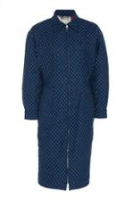 The Elder Statesman Motley Checkered Cotton Dress