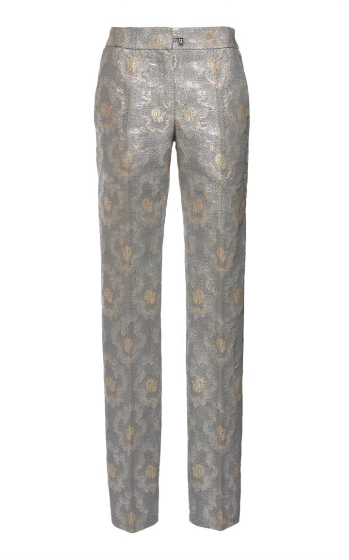 Paco Rabanne Straight-leg Jacquard Trousers