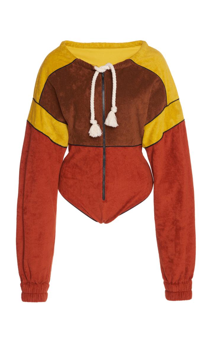 Philosophy Di Lorenzo Serafini Rope Tie Cotton Body Suit