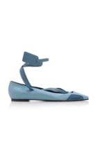 Off-white C/o Virgil Abloh Glitter Wrapped Flats