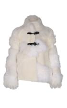 Dorothee Schumacher Quirky Refinement Shearling Jacket