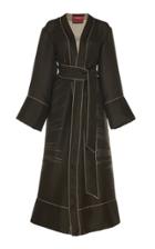 For Restless Sleepers Nomos Printed Satin Blend Maxi Dress