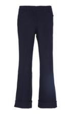N 21 N&deg;21 Emilia Mid-rise Twill Flare-leg Pants