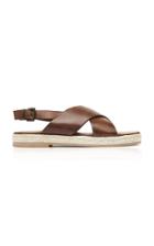 Moda Operandi St. Agni Basque Leather Espadrille Sandals Size: 35