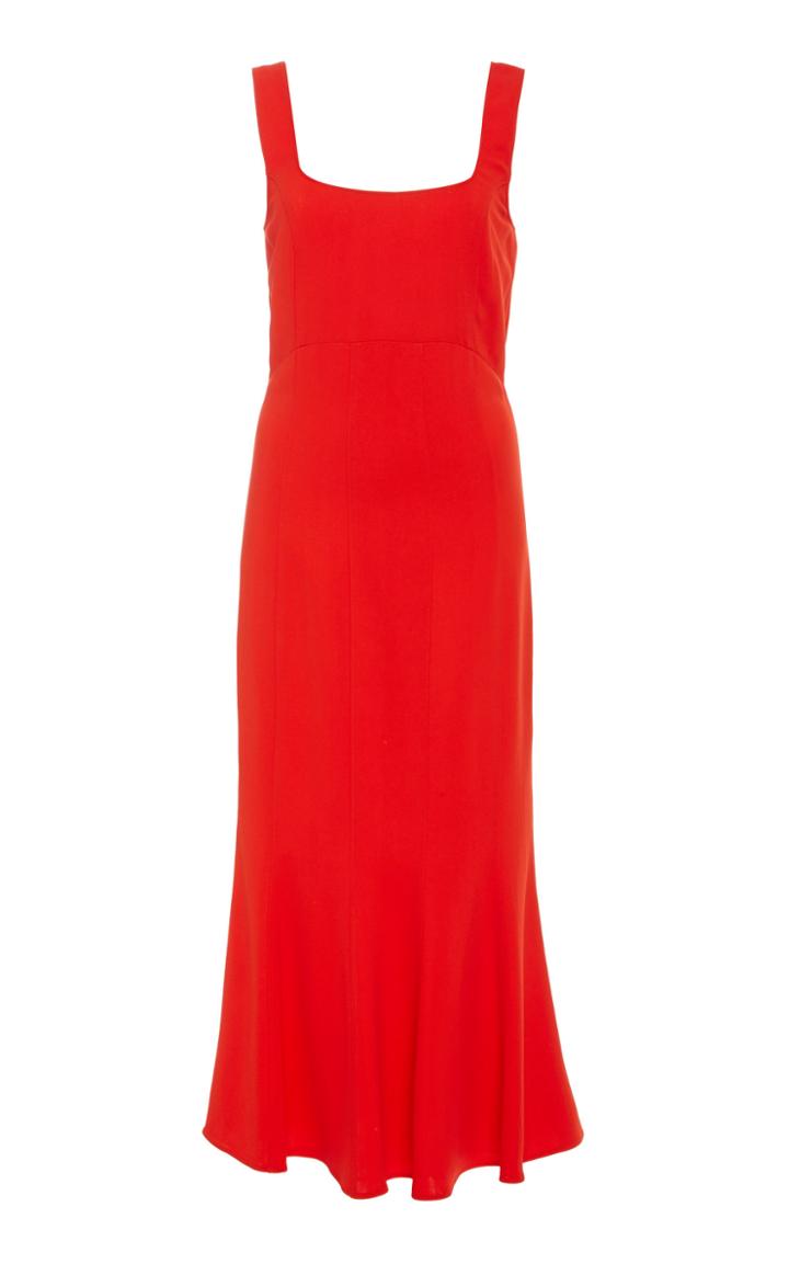 Veronica Beard Gloria Sleeveless Midi Dress