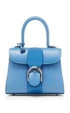 Moda Operandi Delvaux Brilliant Mini S Calf Leather Top Handle Bag