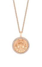 Moda Operandi Anita Ko 18k Gold Pisces Zodiac Pendant Size: Rose Gold