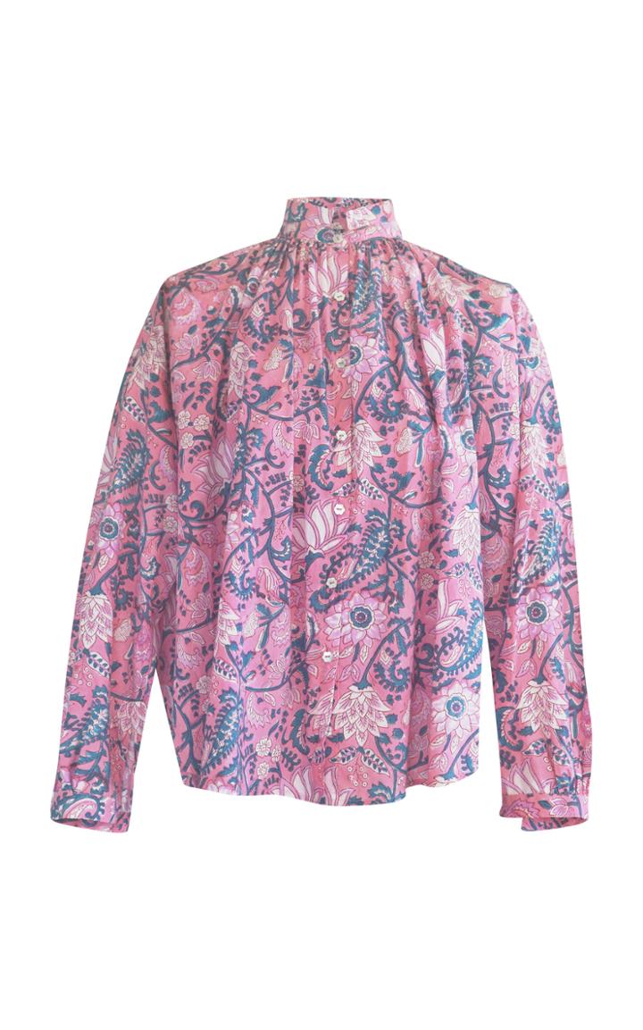 Moda Operandi Alix Of Bohemia Kiki Printed Cotton Shirt