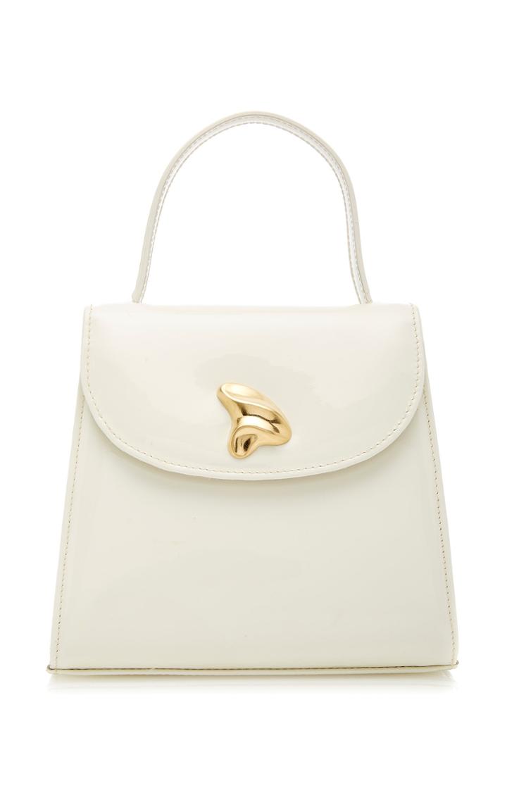 Little Liffner Little Lady Swirl Patent Leather Bag