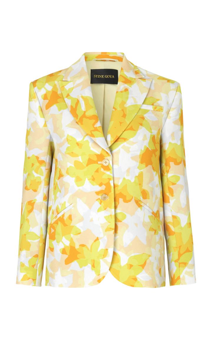 Moda Operandi Stine Goya Vina Floral Blazer Size: Xxs