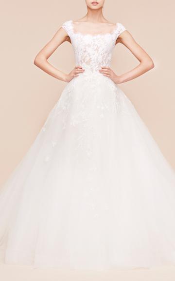 Georges Hobeika Bridal Lace A-line Gown
