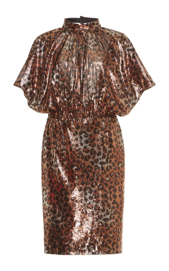 Msgm Flutter Sleeve Mini Dress