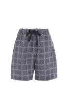 Jw Anderson Printed Cotton-voile Shorts