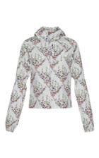 Giambattista Valli Puffed Sleeve Floral Print Jacket