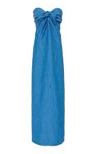 Moda Operandi Ellery Cicero Knot-front Crinkled Voile Dress Size: 38