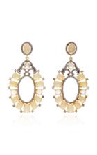 Sanjay Kasliwal Indorussian Opal Oval Earrings