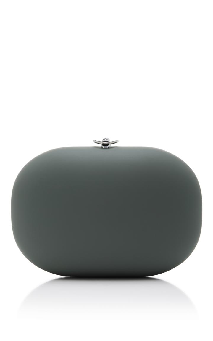 Jeffrey Levinson Olive Stone Clutch