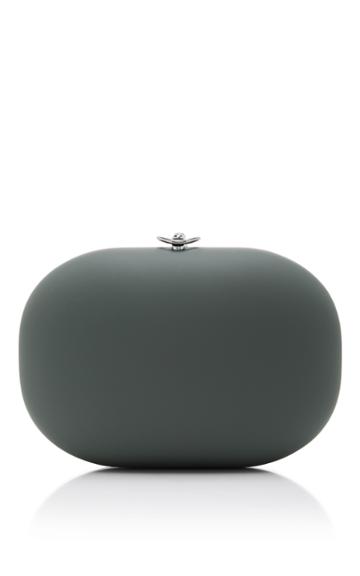 Jeffrey Levinson Olive Stone Clutch