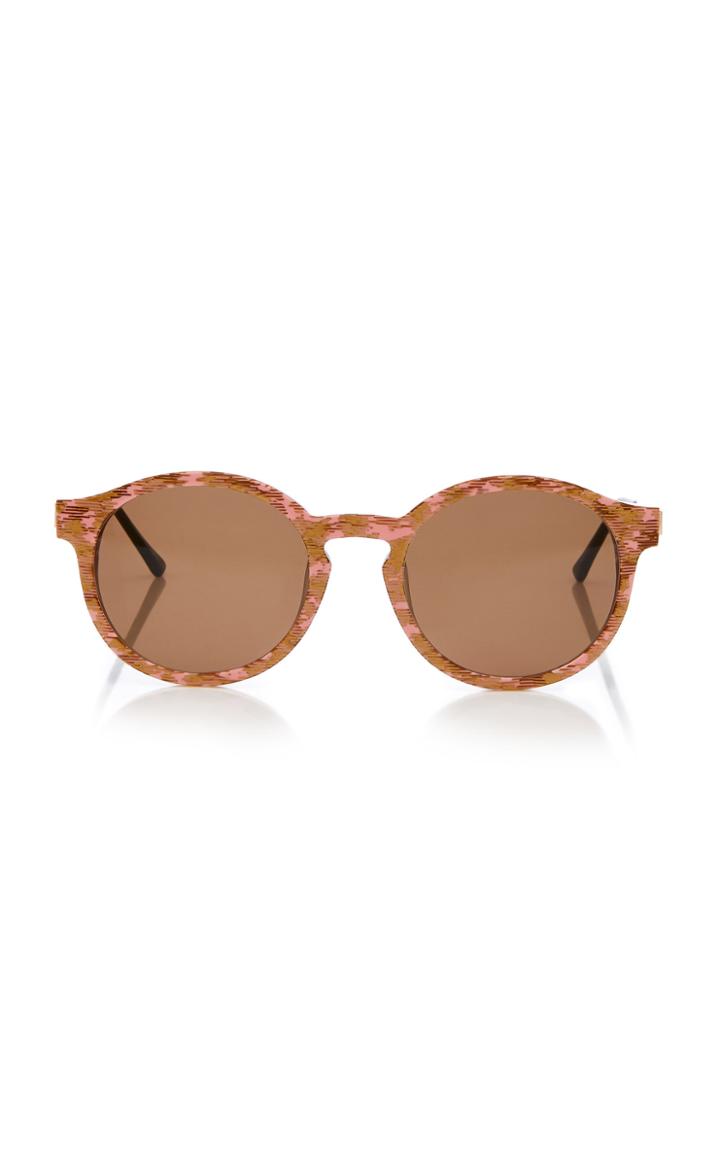 Thierry Lasry Silently Round Acetate Sunglasses