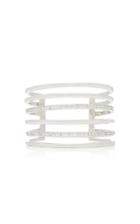 Lynn Ban Sterling Silver Diamond Cuff