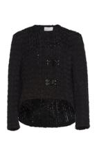 Olivier Theyskens Tresso Asymmetric Silk And Cotton Jacket