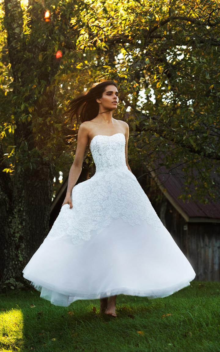 Isabelle Armstrong Cleo Tea Length Tulle Ball Gown