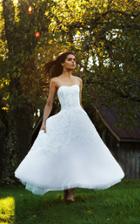 Isabelle Armstrong Cleo Tea Length Tulle Ball Gown