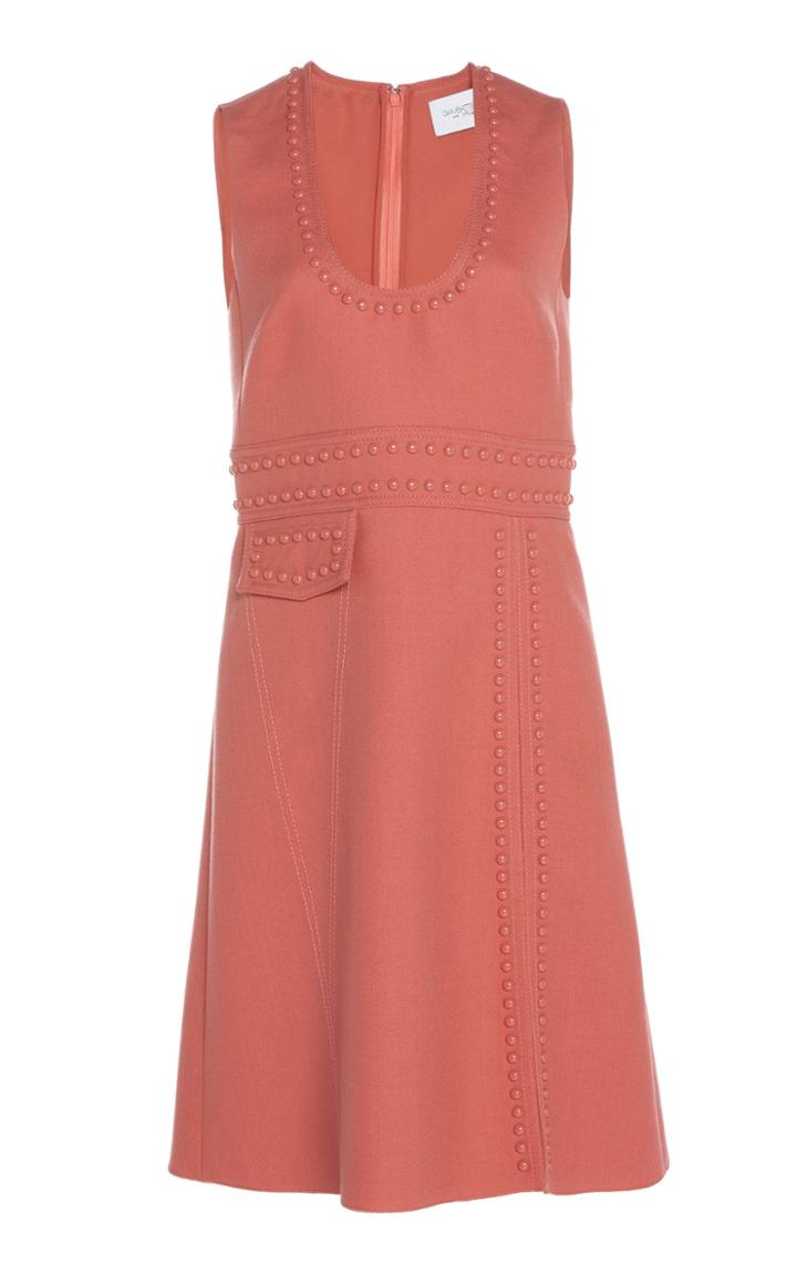 Giambattista Valli Sleeveless Wool Knee-length Dress