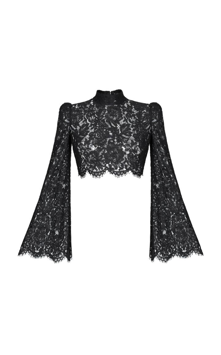 Rasario Cropped Lace Top