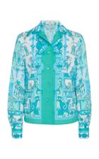Moda Operandi Etro Printed Cotton-blend Shirt