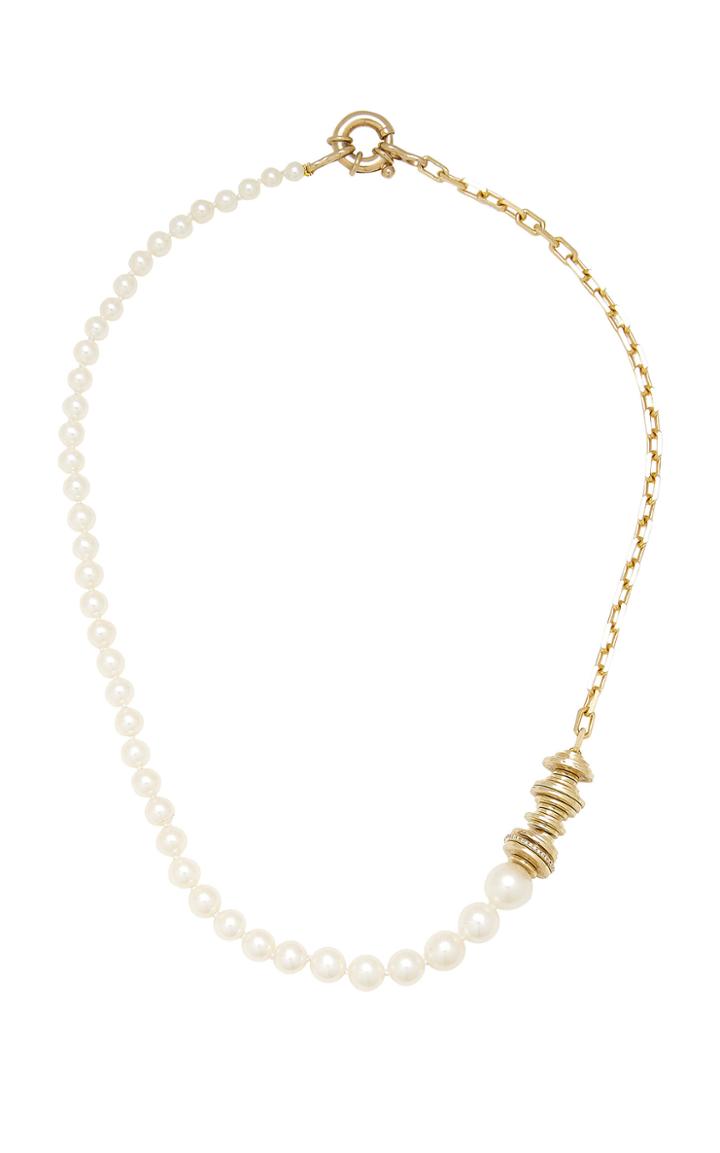 Kendra Pariseault Love One Another Pearl And Diamond Necklace