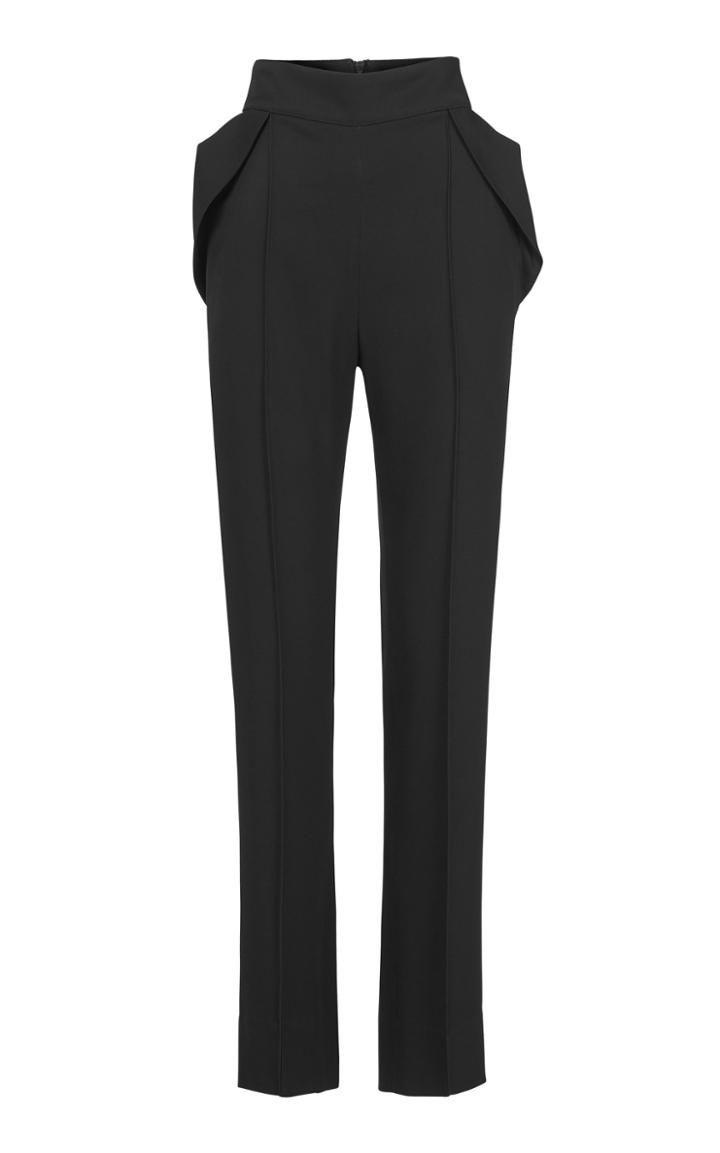Maticevski Prolific Pleated Cady Tapered Pants Size: 8