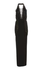Elie Saab Lace Detail Dress