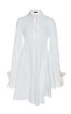 Ellery Invasion Cotton Placket Collared Dress