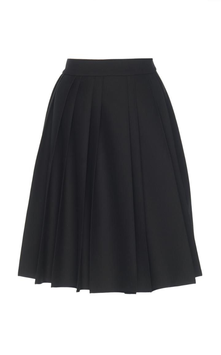 Dice Kayek Black A Line Skirt