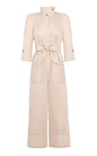 Moda Operandi Anna Mason Romy Cotton Tied Jumpsuit Size: 6