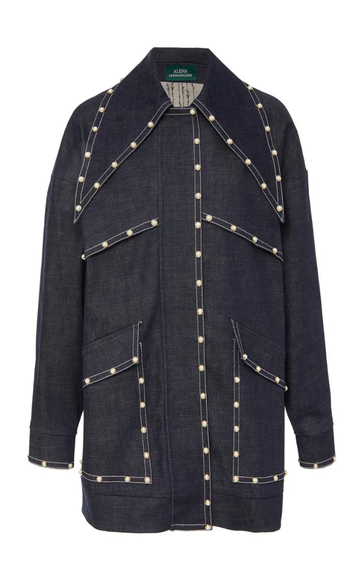 Alena Akhmadullina Studded Denim Coat