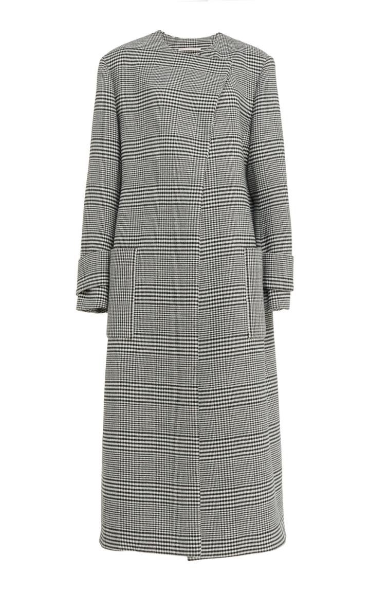 Emilia Wickstead Adina Double-faced Prince Of Wales Coat