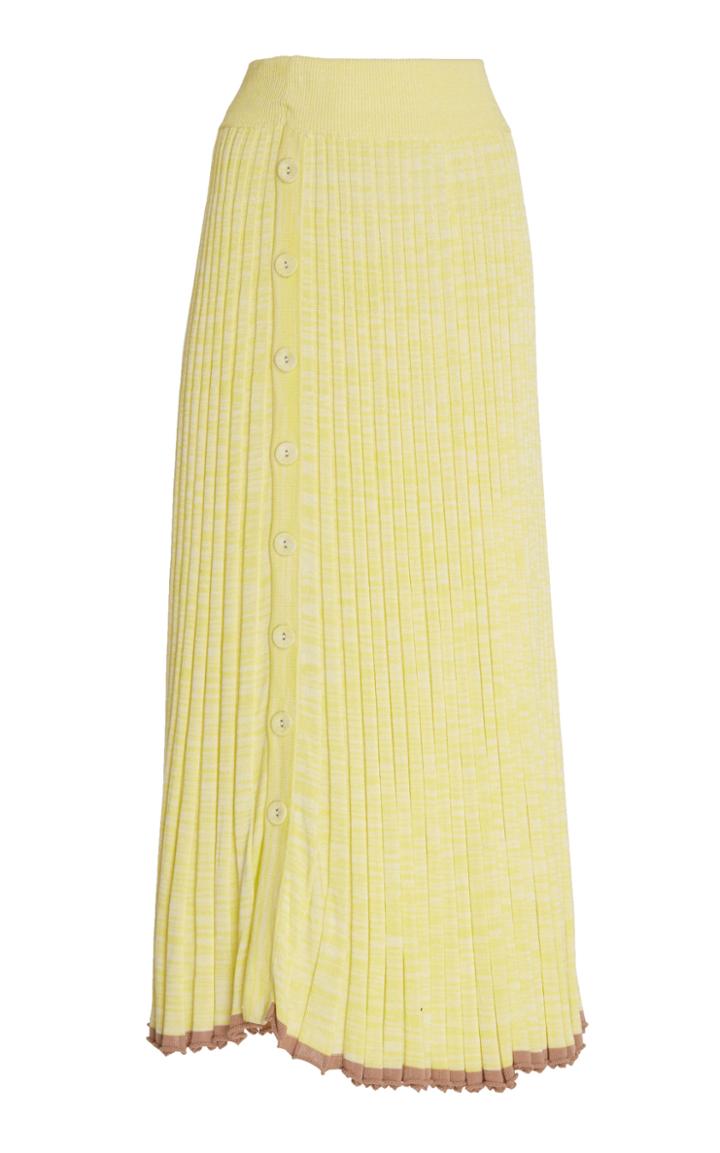 Christopher Esber Pleated Knit Skirt