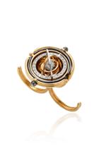 Elie Top Pluton Diamond Double Ring