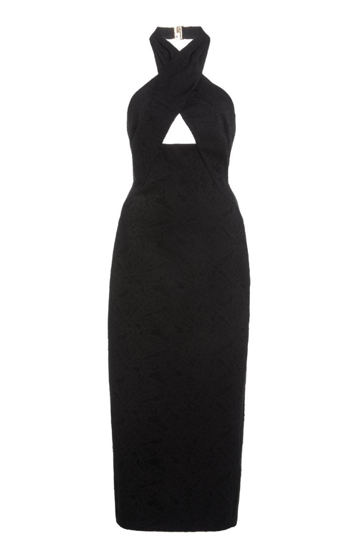 Moda Operandi Significant Other Sphere Crepe Halter Dress